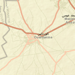 Ouardenine Street Map