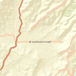 Latakia District Street Map