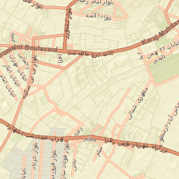 Safadasht Street Map