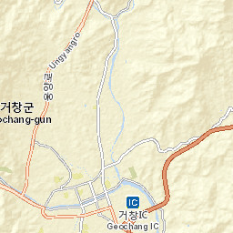 Geochang-gun Street Map