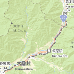 Ōkuwa Street Map