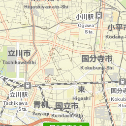 Tachikawa-shi Street Map