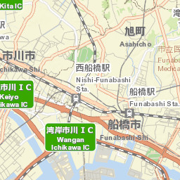 Funabashi-shi Street Map