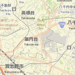 Narashino-shi Street Map