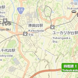 Yachiyo-shi Street Map