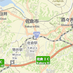 Shisui Street Map