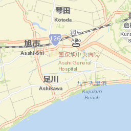 Asahi-shi Street Map