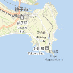 Hasaki Street Map