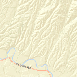 Bern California Street Map