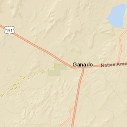 Ganado Arizona Street Map