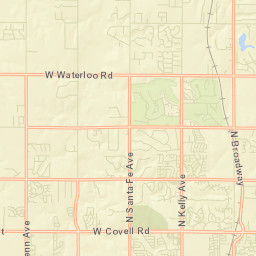 2300 Big Cedar Avenue Edmond OK Street Map