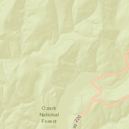 Lee Creek Arkansas Street Map