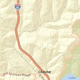 500 E Front Ave Chester AR 72934 Street Map