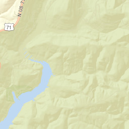 Winfrey Arkansas Street Map