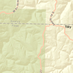 Tilly Arkansas Street Map