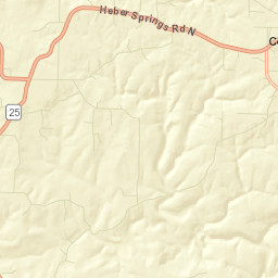 Wolf Bayou Arkansas Street Map