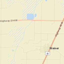 Weiner Arkansas Street Map