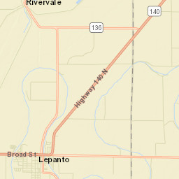 Rivervale Arkansas Street Map