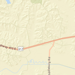 Warrens Bluff Tennessee Street Map
