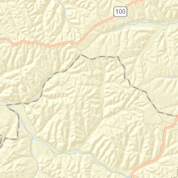 Hornertown Tennessee Street Map