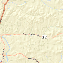 Match Tennessee Street Map