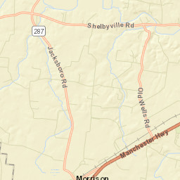 Old Well Crossing Tennessee Street Map