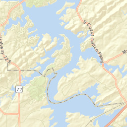 McGhee Tennessee Street Map