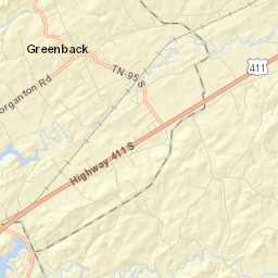 Trigonia Tennessee Street Map