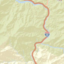 Cove Creek Street Map