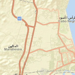 Martil Street Map