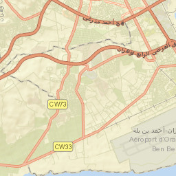 Es Senia Street Map