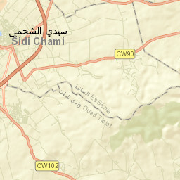Sidi ech Chahmi Street Map