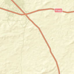 ‘Aïn el Hadjel Street Map