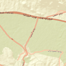 Damavand Street Map