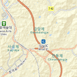 Imsil Street Map