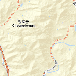 Cheongdo-gun Street Map
