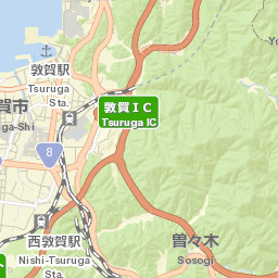 Tsuruga Street Map