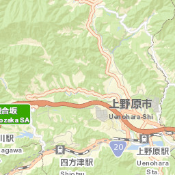 Uenohara-shi Street Map