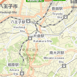 Hachiōji Street Map
