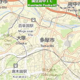 Tama-shi Street Map