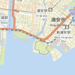 Urayasu-shi Street Map