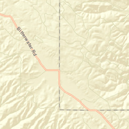 Annette California Street Map