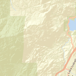 Keyesville California Street Map