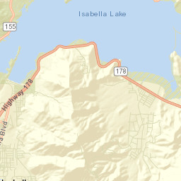 Mountain Mesa California Street Map