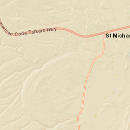 Saint Michaels Arizona Street Map
