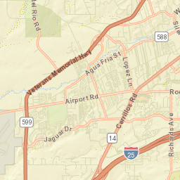 Agua Fria Street Map