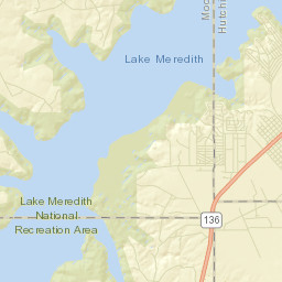 Fritch Street Map