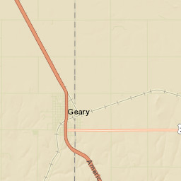 Geary Street Map