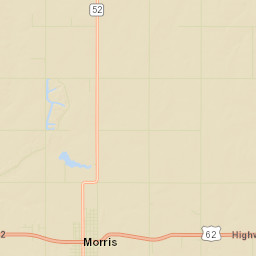 16852 Big Dog Road Morris OK Street Map