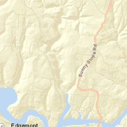 Sunny Slope Arkansas Street Map